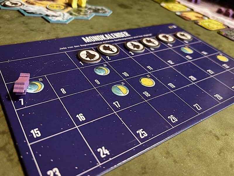 Die Wölfe Mondphasen-Kalender